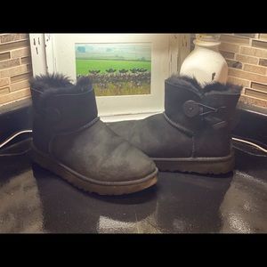 UGG short fur lined booties